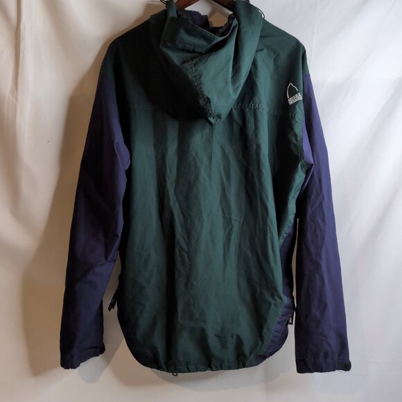 Vintage Y2K Lightweight Dark Green/Purple Windbreaker Sierra Designs, Size XL - Picture 2 of 9